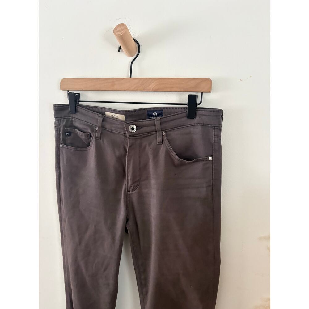AG Adriano Goldschmeid Prime Mid Rise Cigarette Skinny Jeans Size 29 Gray - Picture 4 of 10